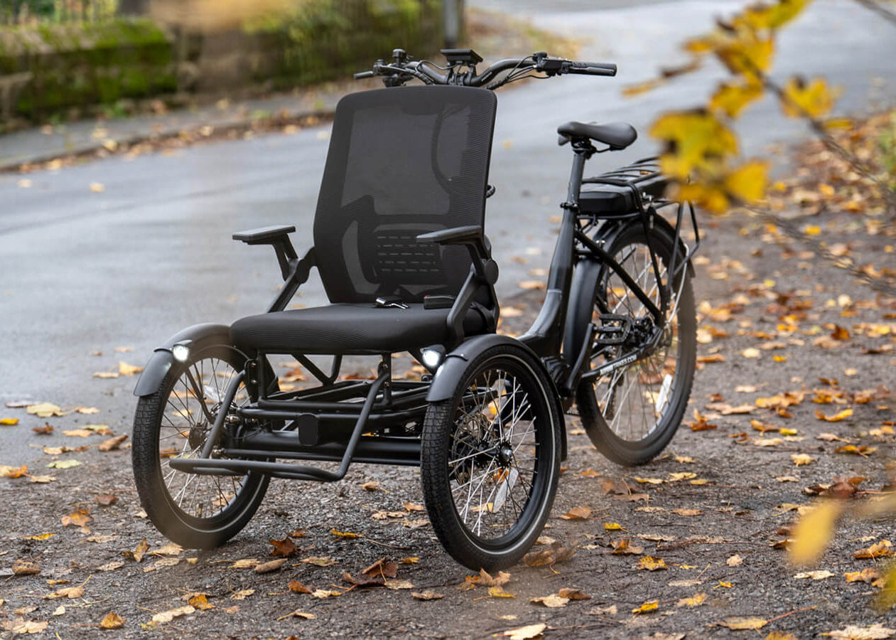 Alpine Sherpa Electric Tricycle - with front passenger seat